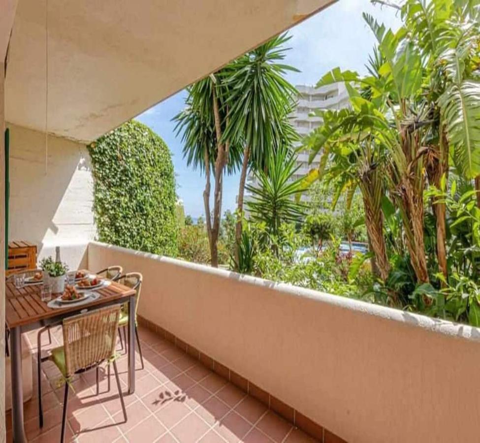 797 Holiday Rentals- Precioso Piso Con Vistas Al Jardin En Benalbeach Benalmádena Kültér fotó